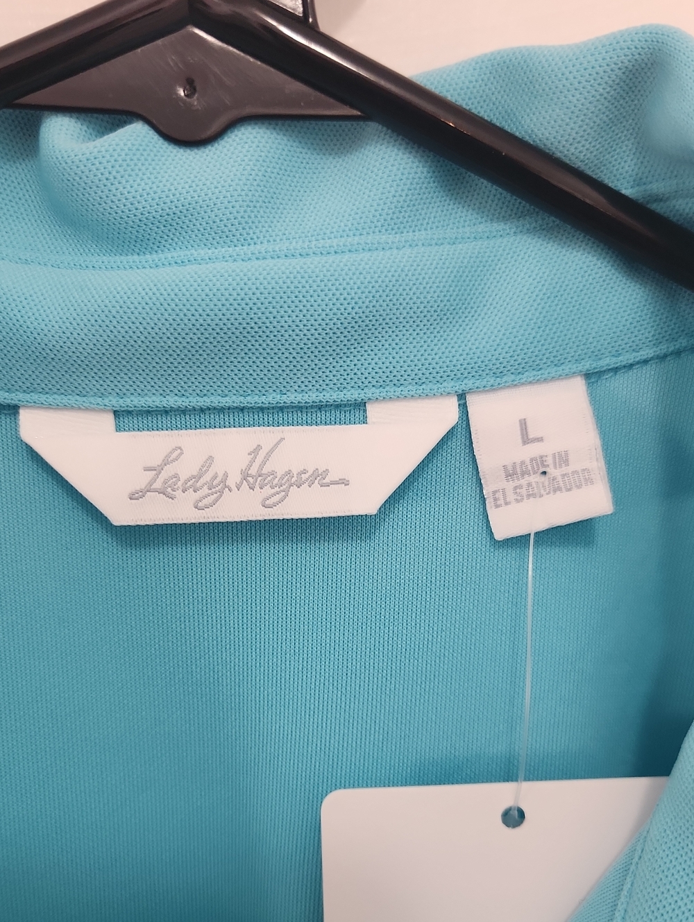 NWT Lady Hagen Women's Short Sleeve Golf Shirt Size Large - Picture 2 of 8